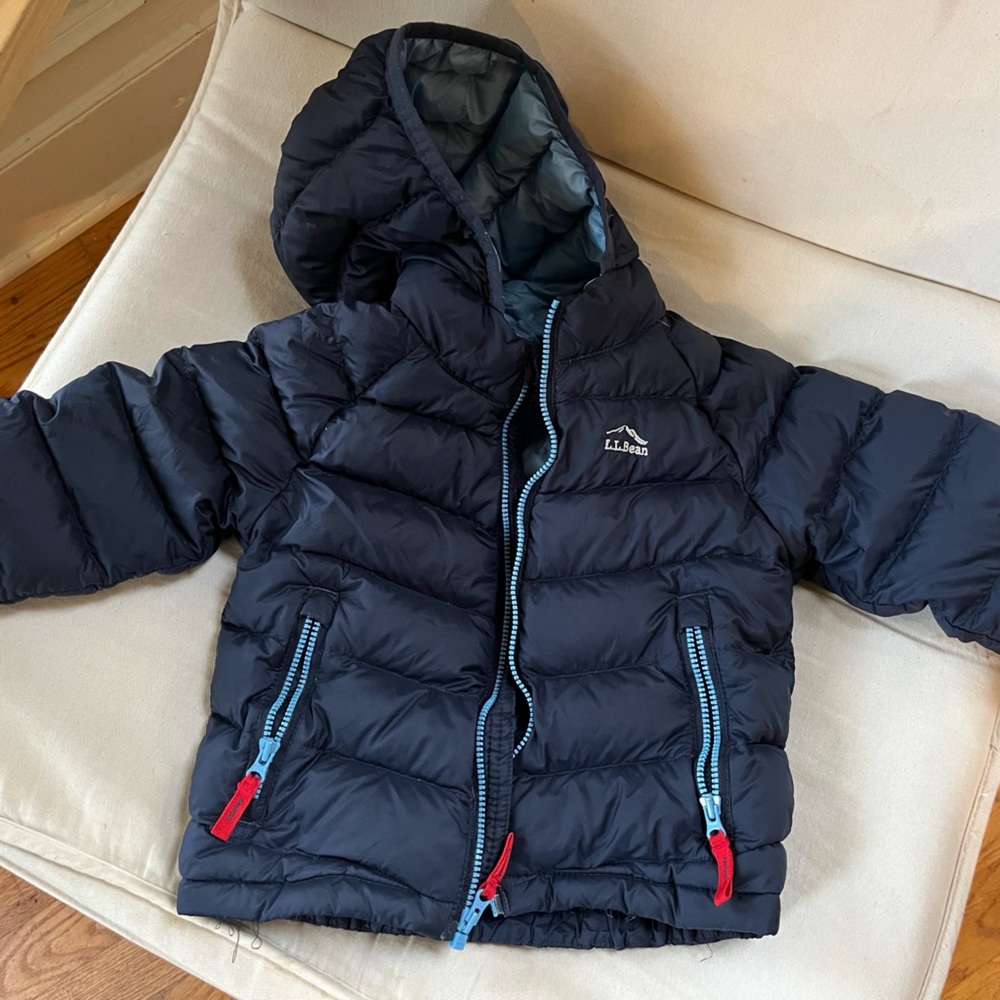 L.L.Bean ultralight toddler 2t down 650 coat